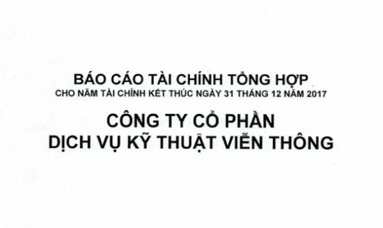 Báo cáo Tài chính Tổng hợp 2017